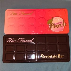 Too Faced Sweet Peach & Chocolate Bar Palette